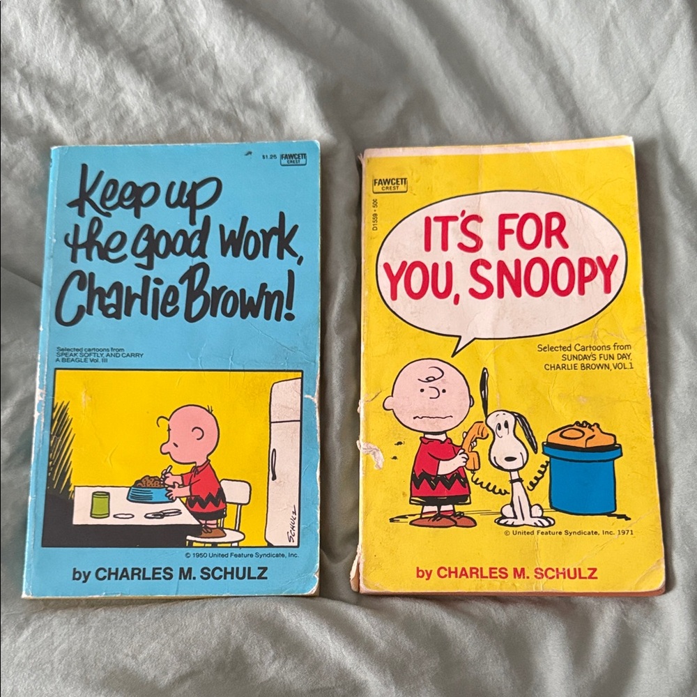 Charlie Brown and Snoopy Comic Books